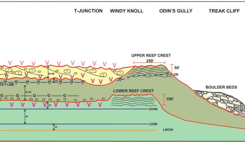 Conceptual sequence stratigraphic framework, Asbian, Castelton District