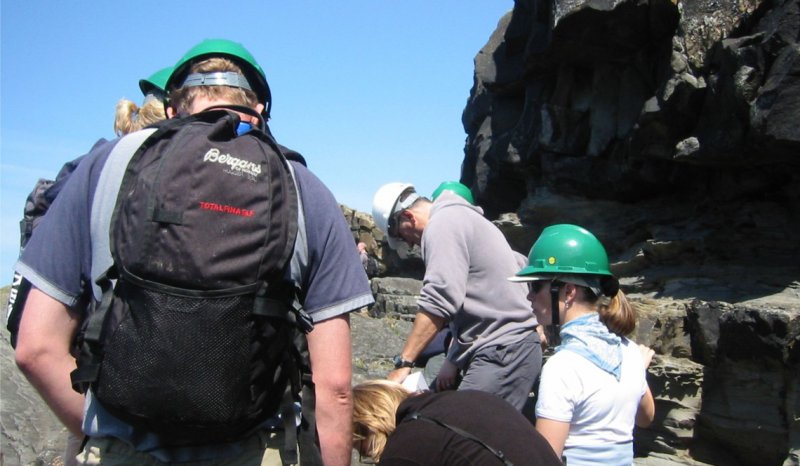 Geology fieldtrip to Clare Basin, Ireland