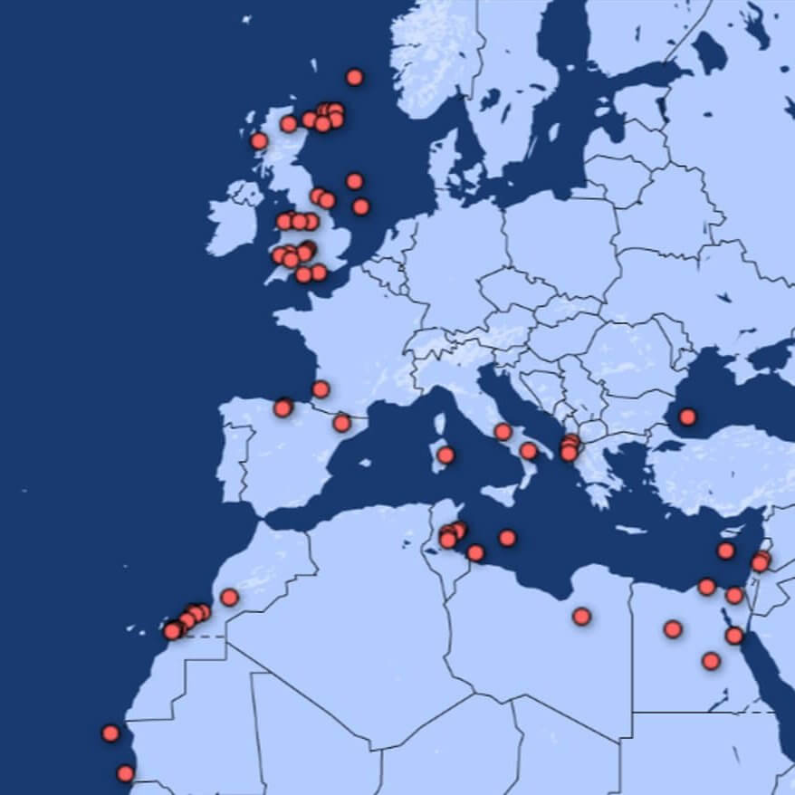 Map of Oolithica project experience